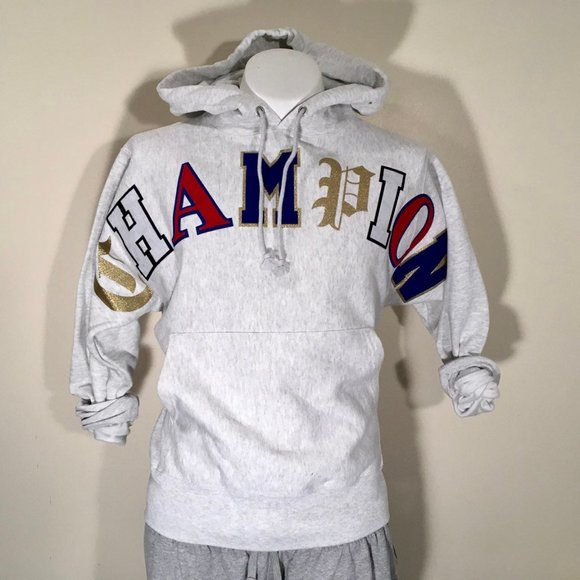 (S) Men's Champion Reverse Weave Hoodie - Picture 1 of 4